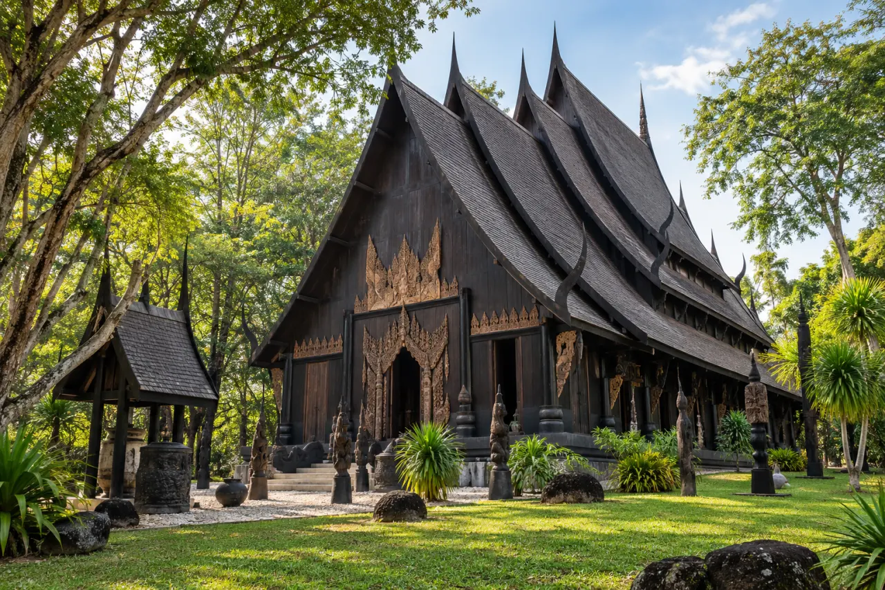 พิพิธภัณฑ์บ้านดำ สถานที่ท่องเที่ยวจังหวัดเชียงราย
